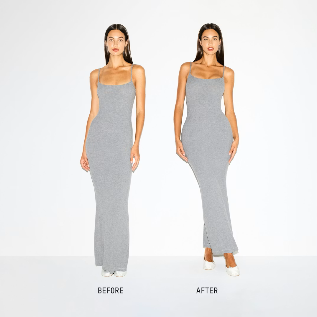 BUTT AND HIP ENHANCING MID THIGH BODYSUIT