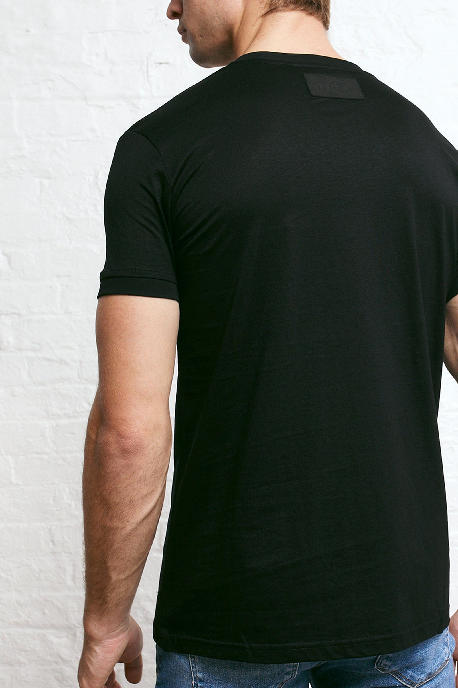 Luxe Mercerised T-Shirt - Black