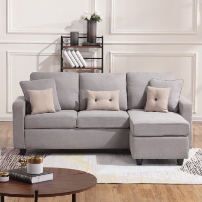 Campbelltown 78.5′ Wide Reversible Sofa & Chaise With Ottoman