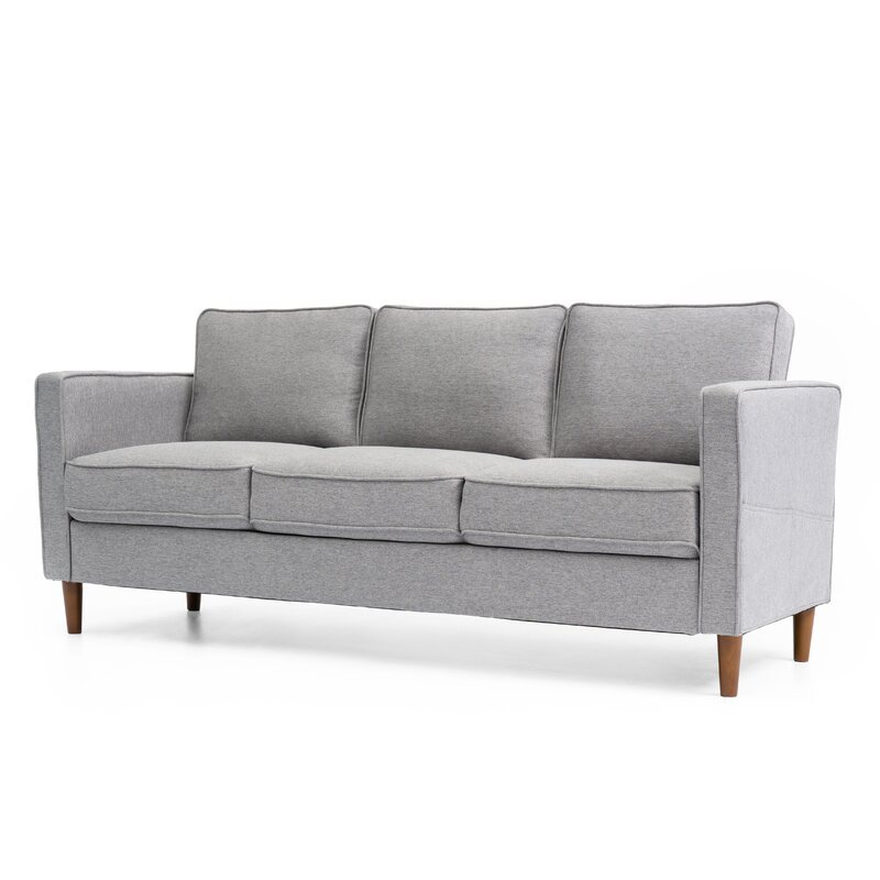 Hana 73 Square Arm Sofa