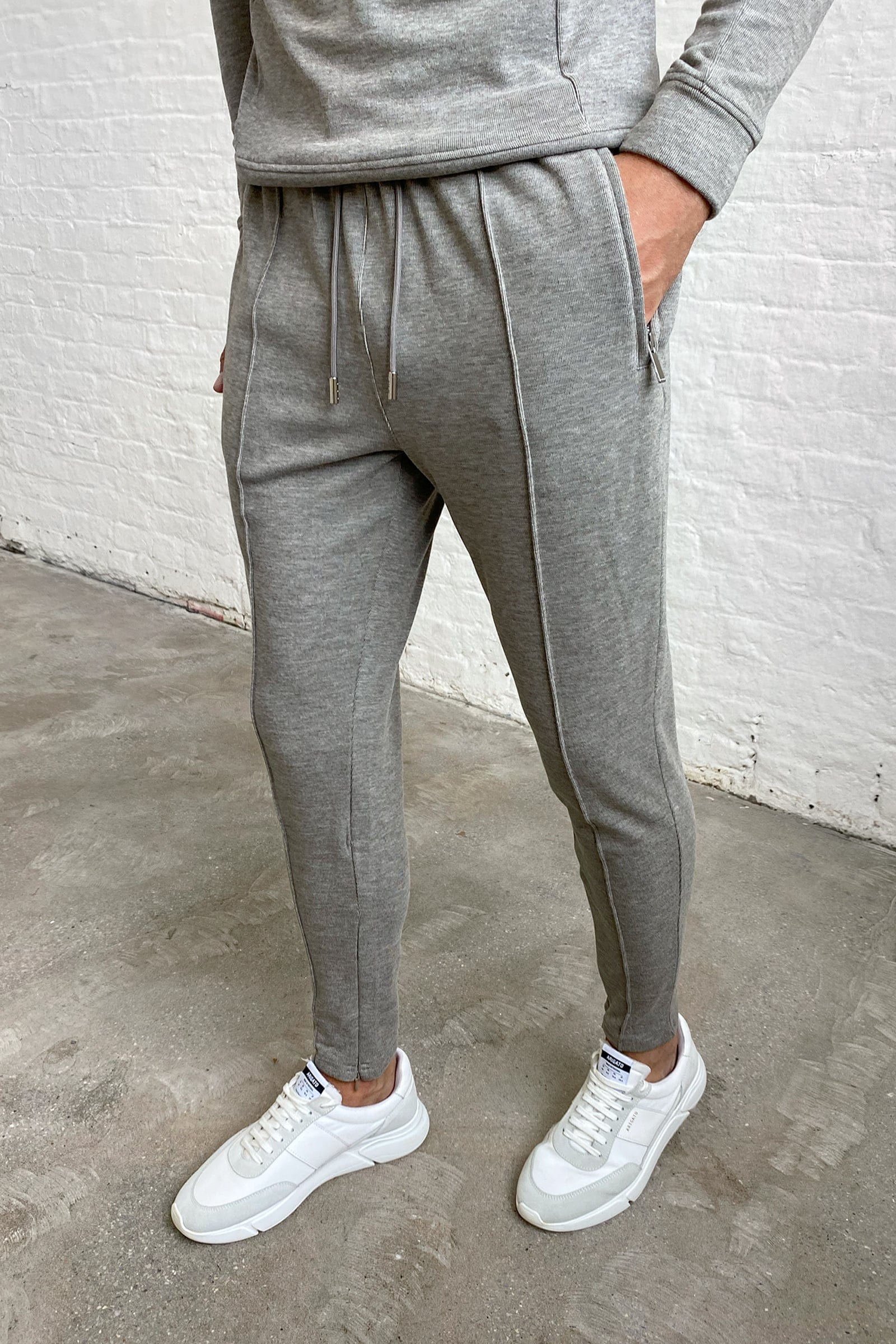 KNITTED PANT - LATTE