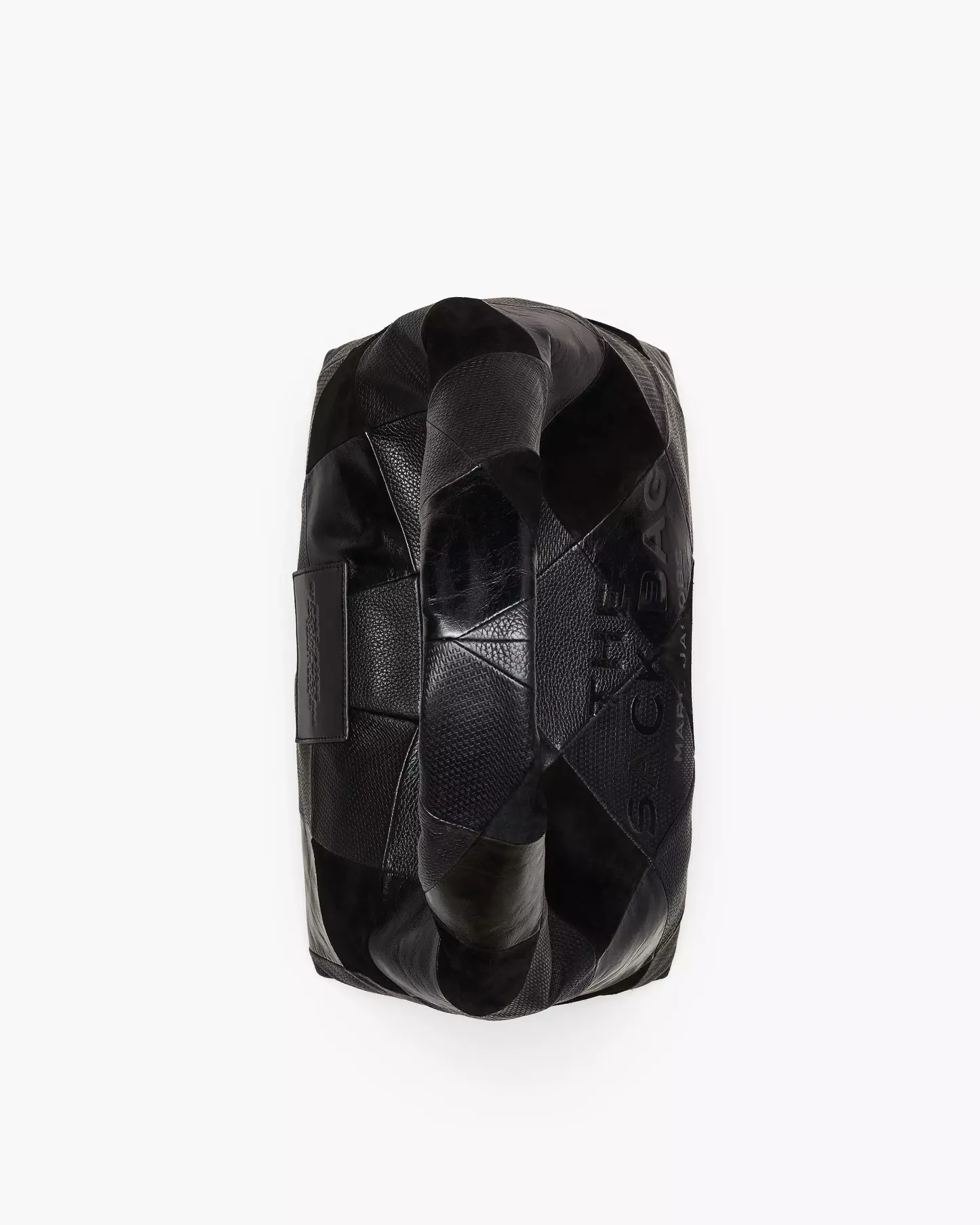 The Suede Patchwork Sack Bag