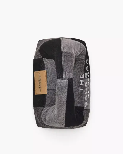 The Patchwork Denim Sack Bag