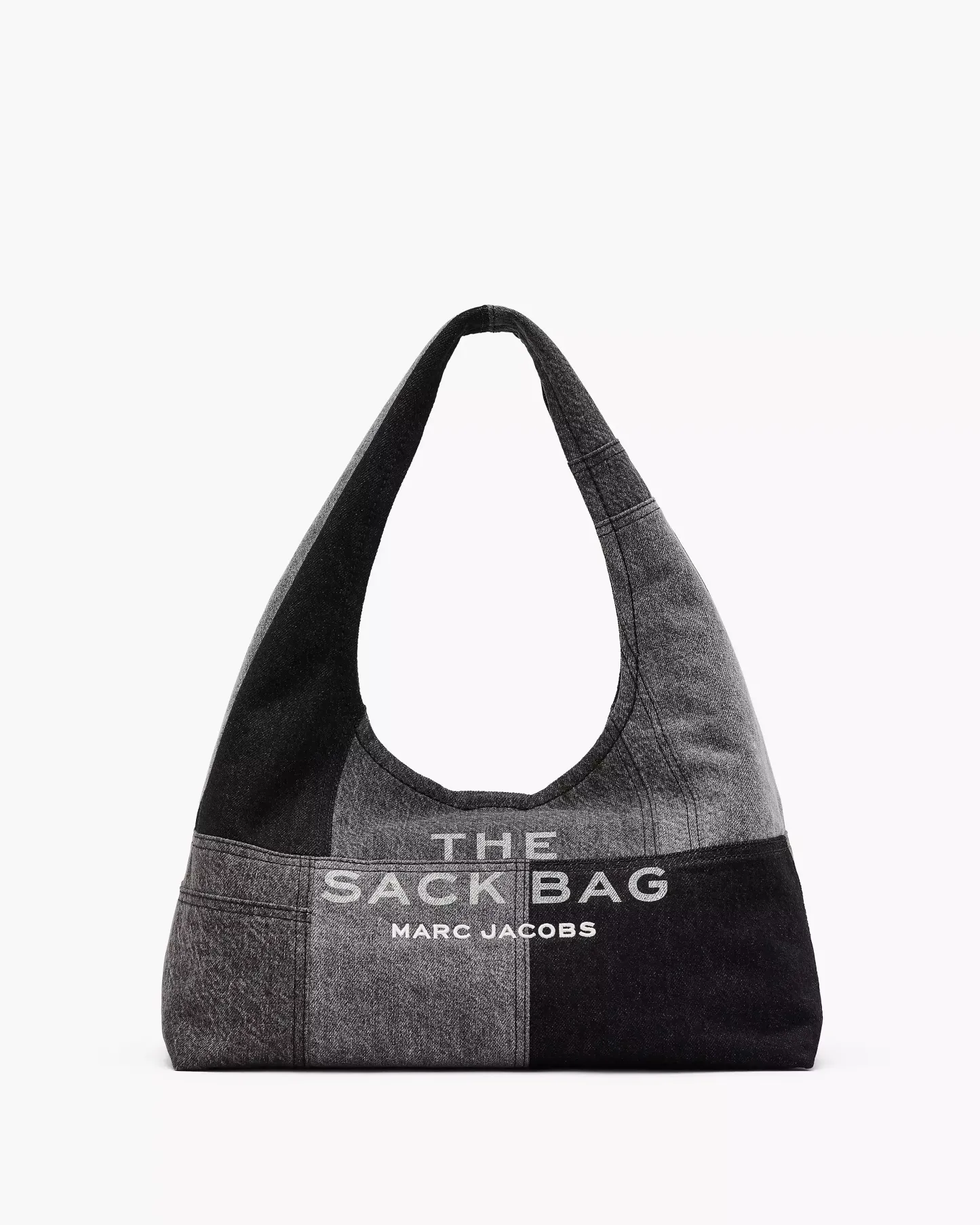 The Patchwork Denim Sack Bag