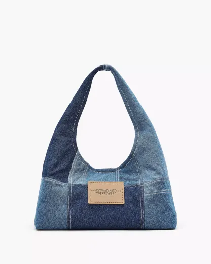 The Patchwork Denim Sack Bag