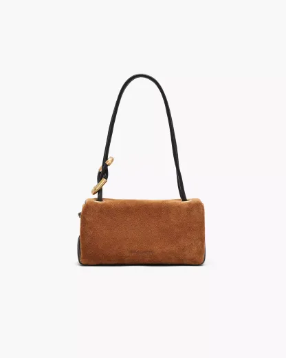 The Suede Mini Dual Shoulder Bag