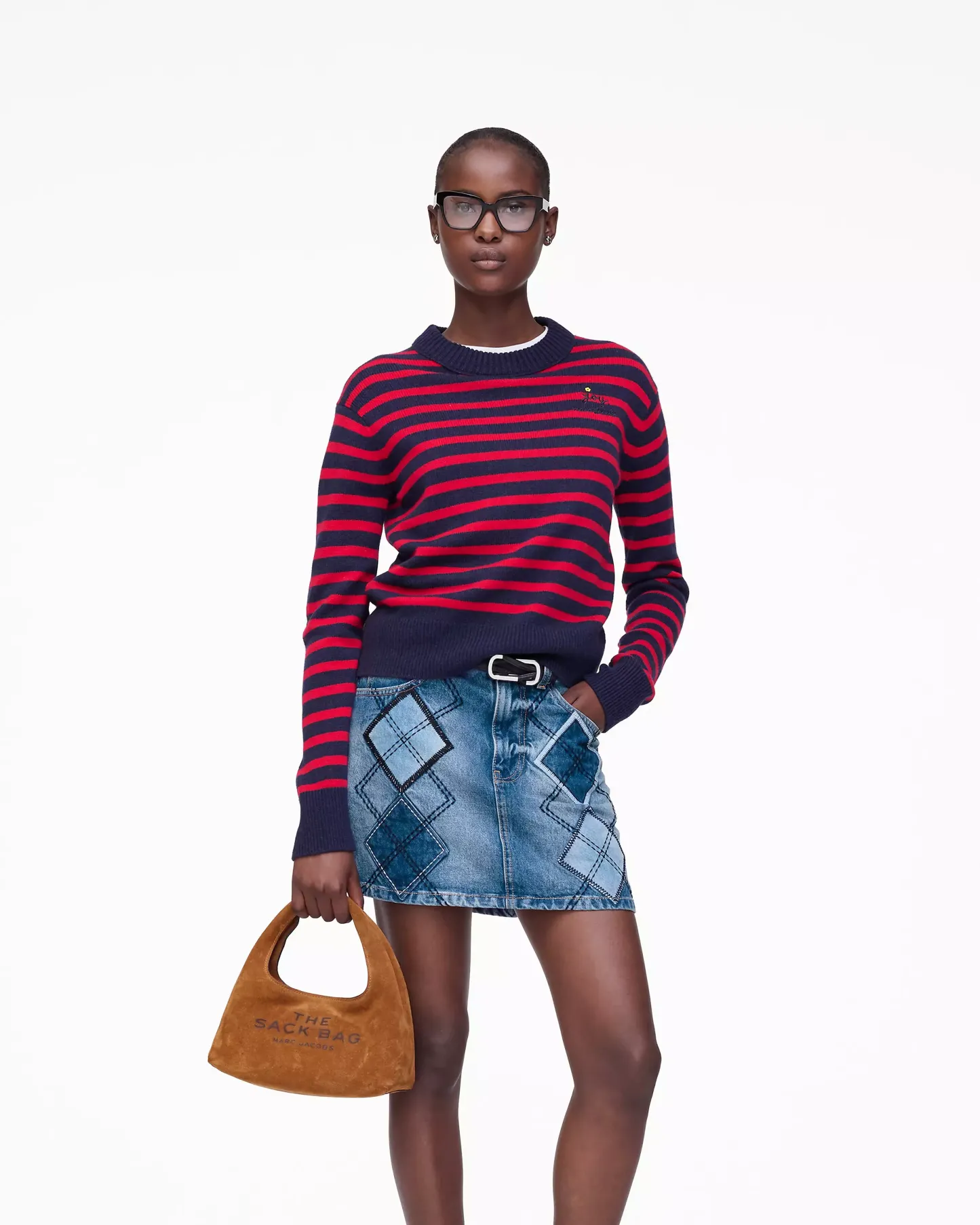 The Suede Mini Sack Bag