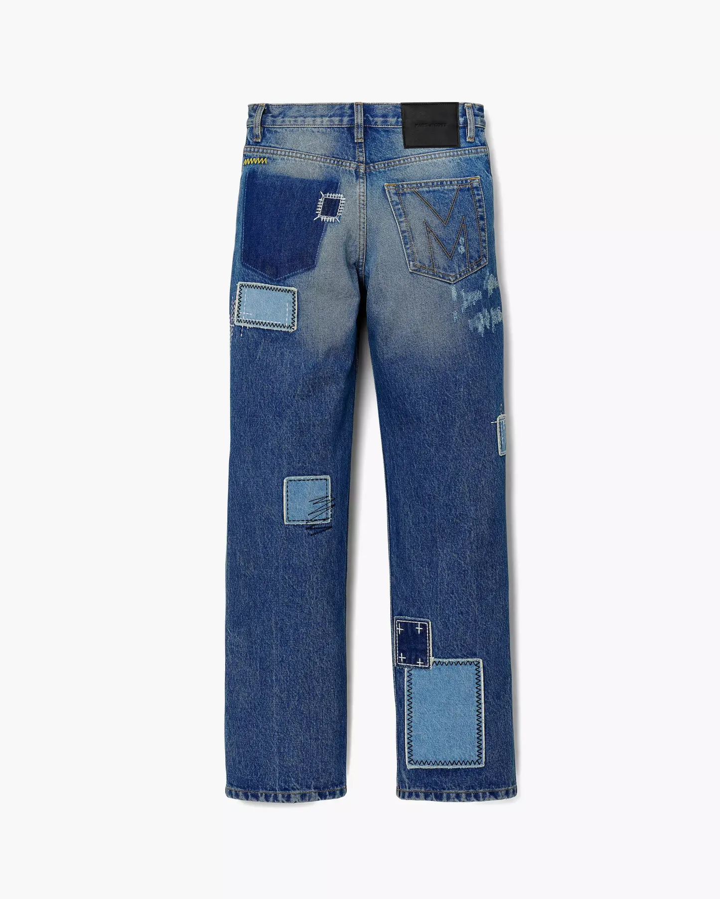 Patchwork Straight Jean