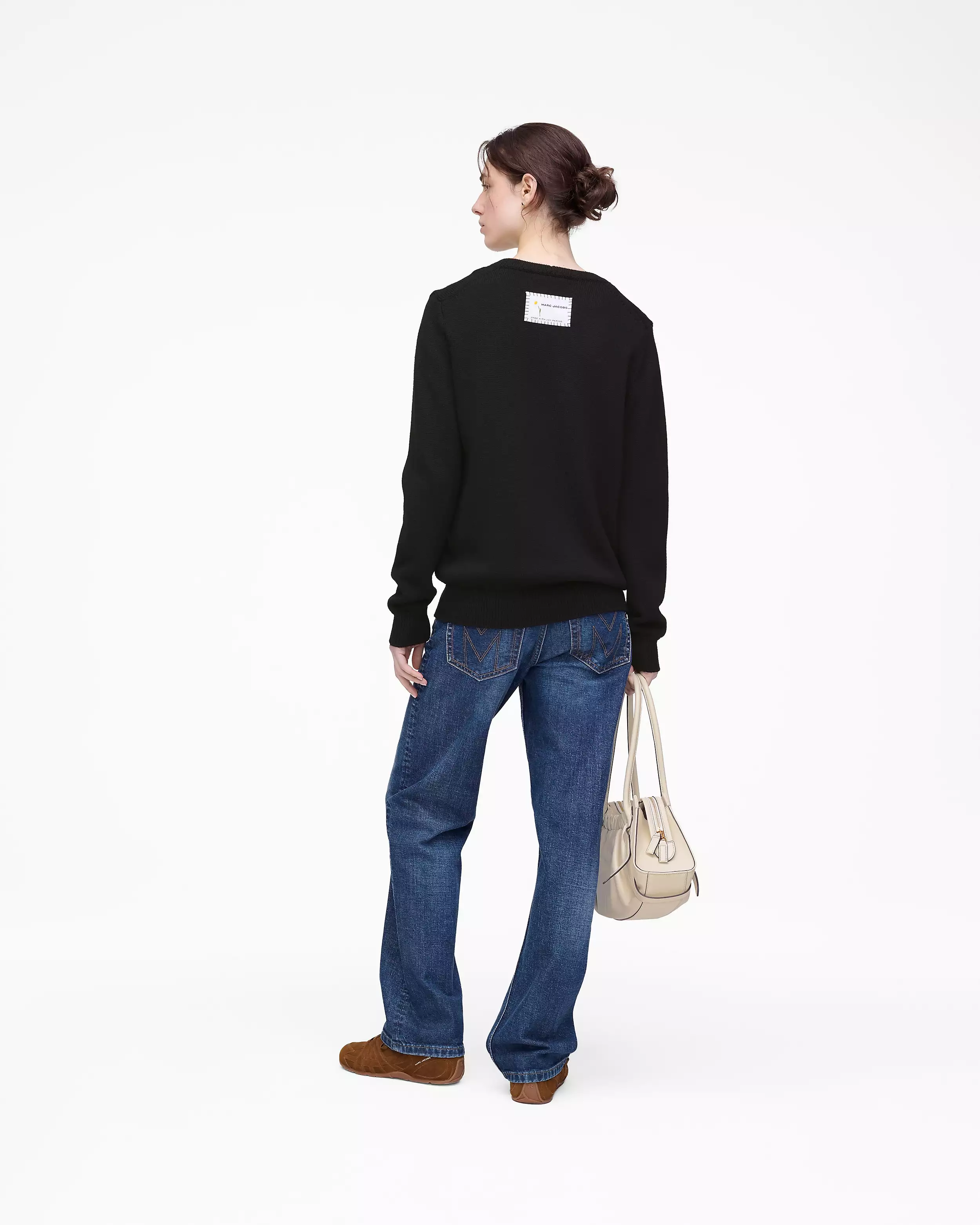 Marc Is Joy Jacquard Crewneck