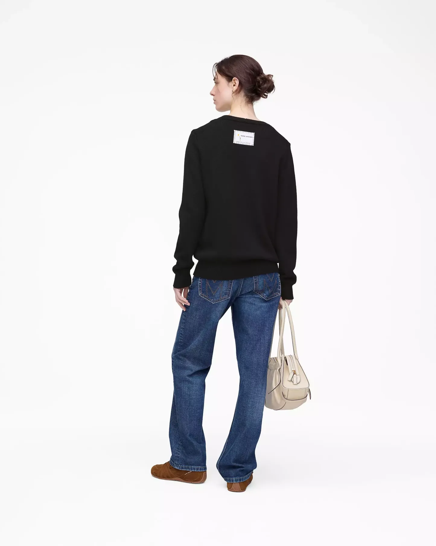 Marc Is Joy Jacquard Crewneck