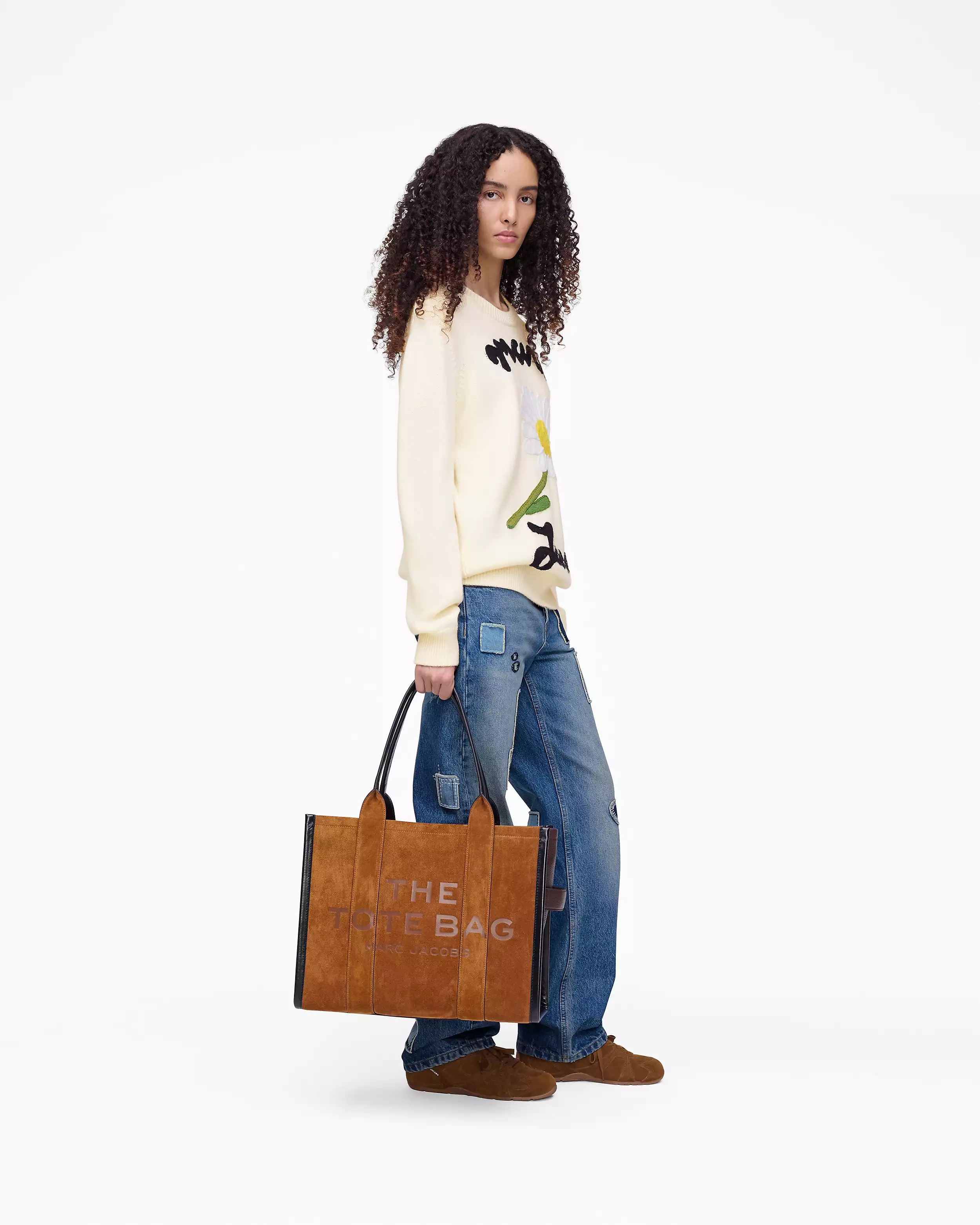 Marc Is Joy Jacquard Crewneck