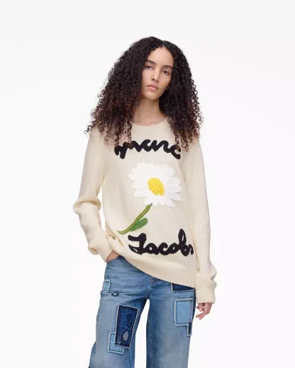 Marc Is Joy Jacquard Crewneck