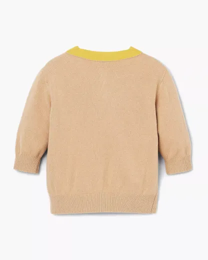 Trompe L'Oeil Knit Polo