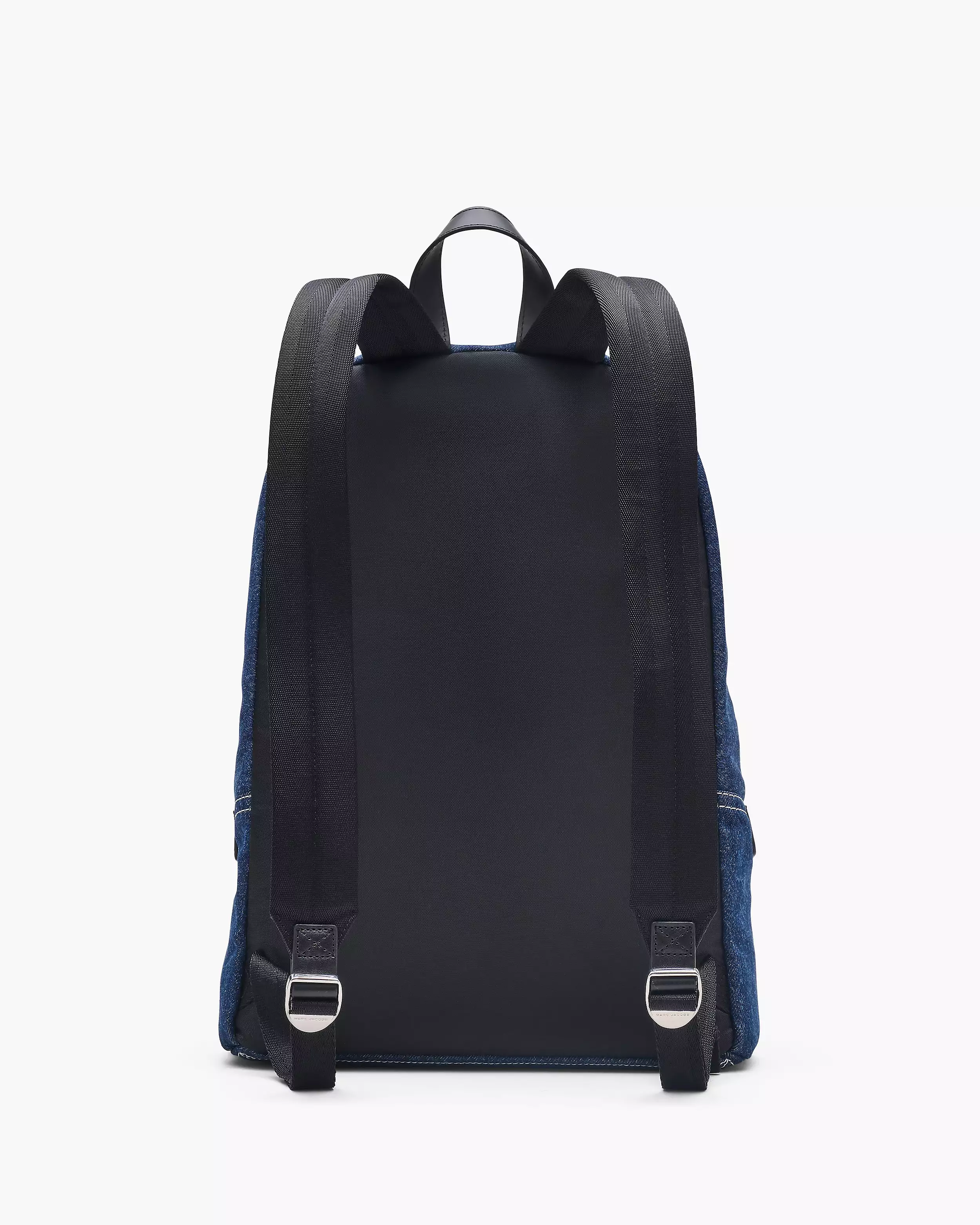 The Biker Colorblock Denim Large Backpack