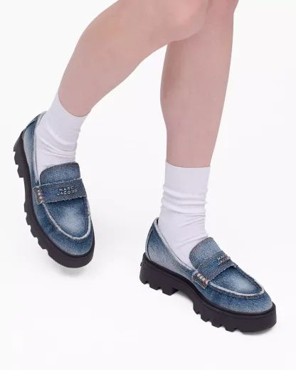 The Faded Denim Frankie Loafer