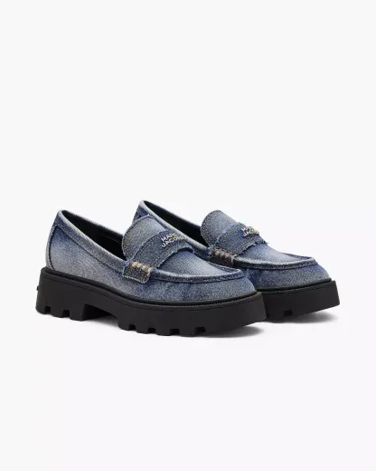 The Faded Denim Frankie Loafer