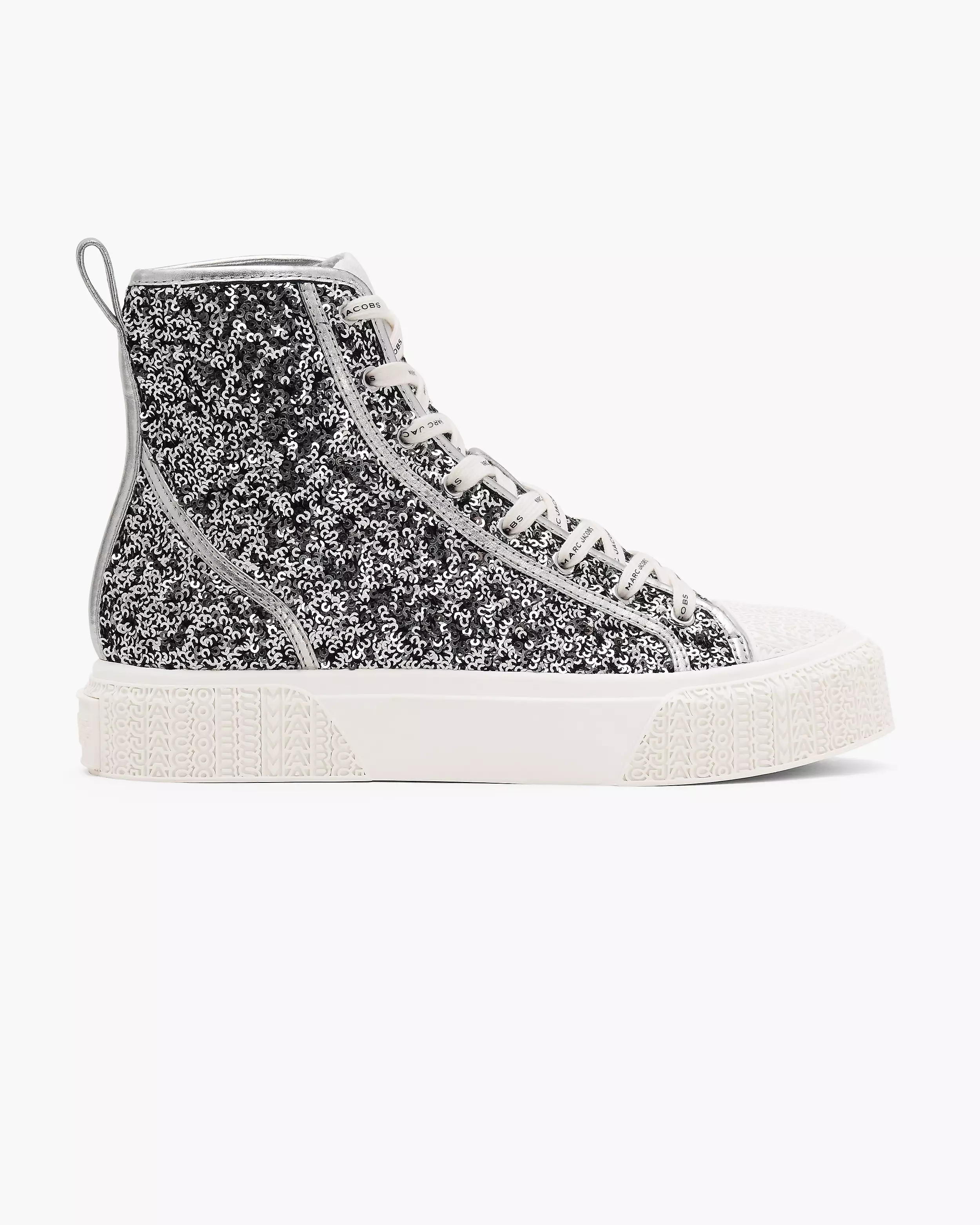 The Sequin High Top Sneaker