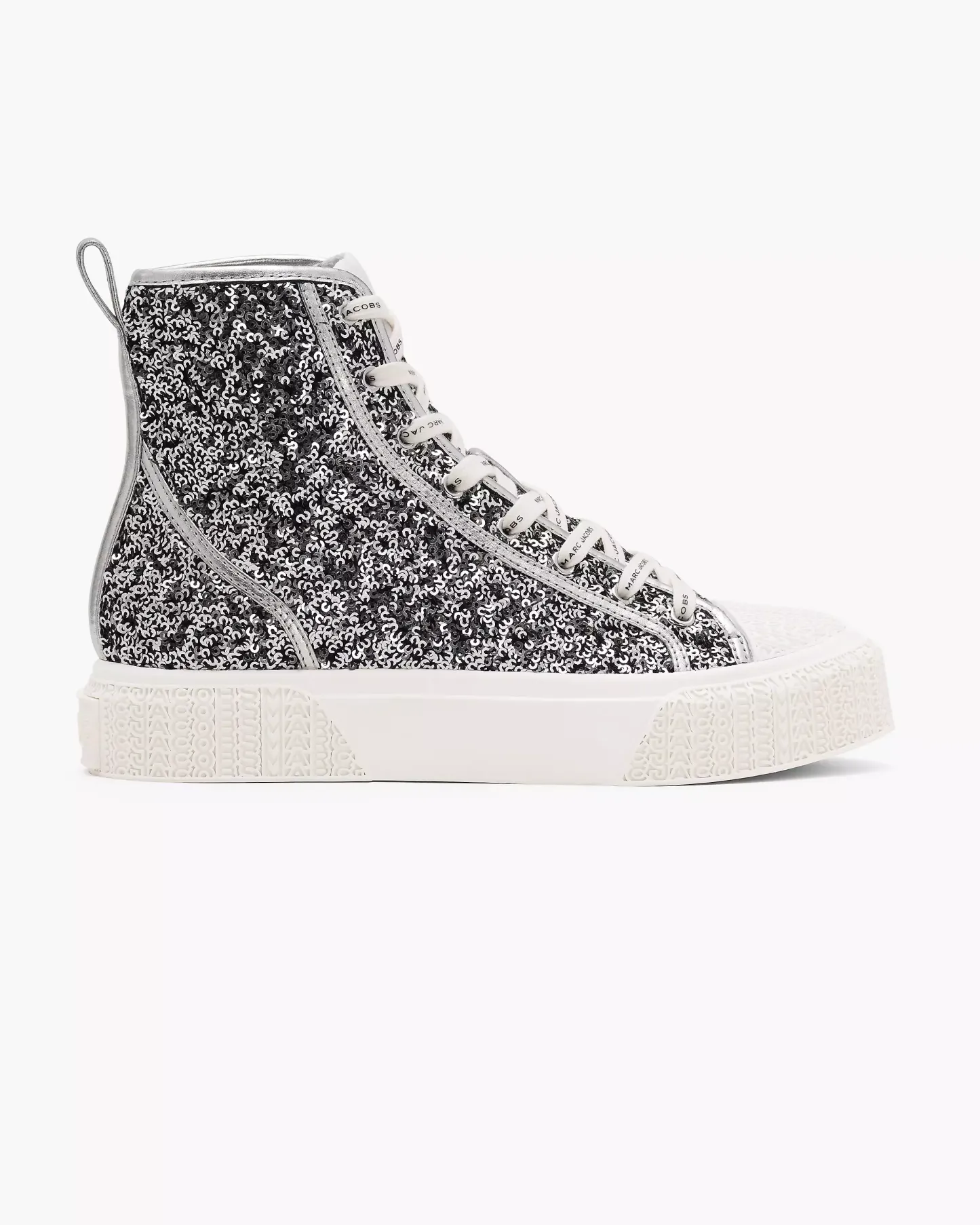 The Sequin High Top Sneaker