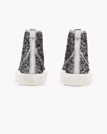 The Sequin High Top Sneaker