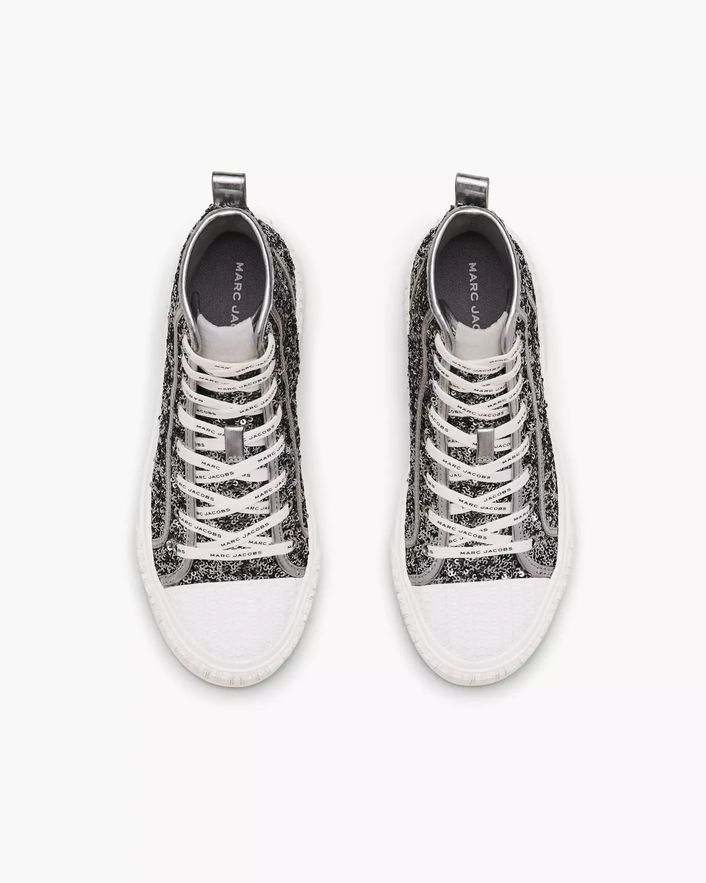 The Sequin High Top Sneaker