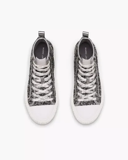The Sequin High Top Sneaker