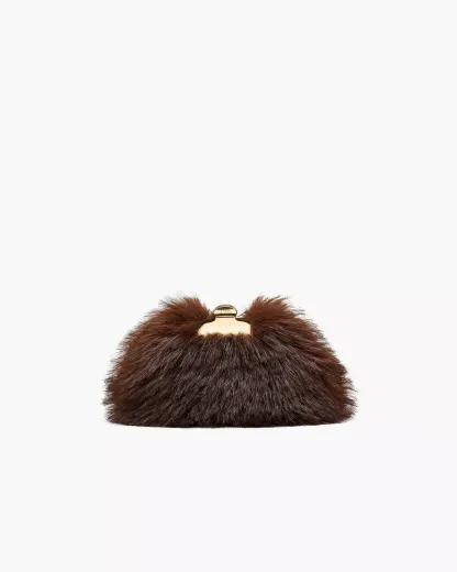 The Faux Fur Glam Small Clutch