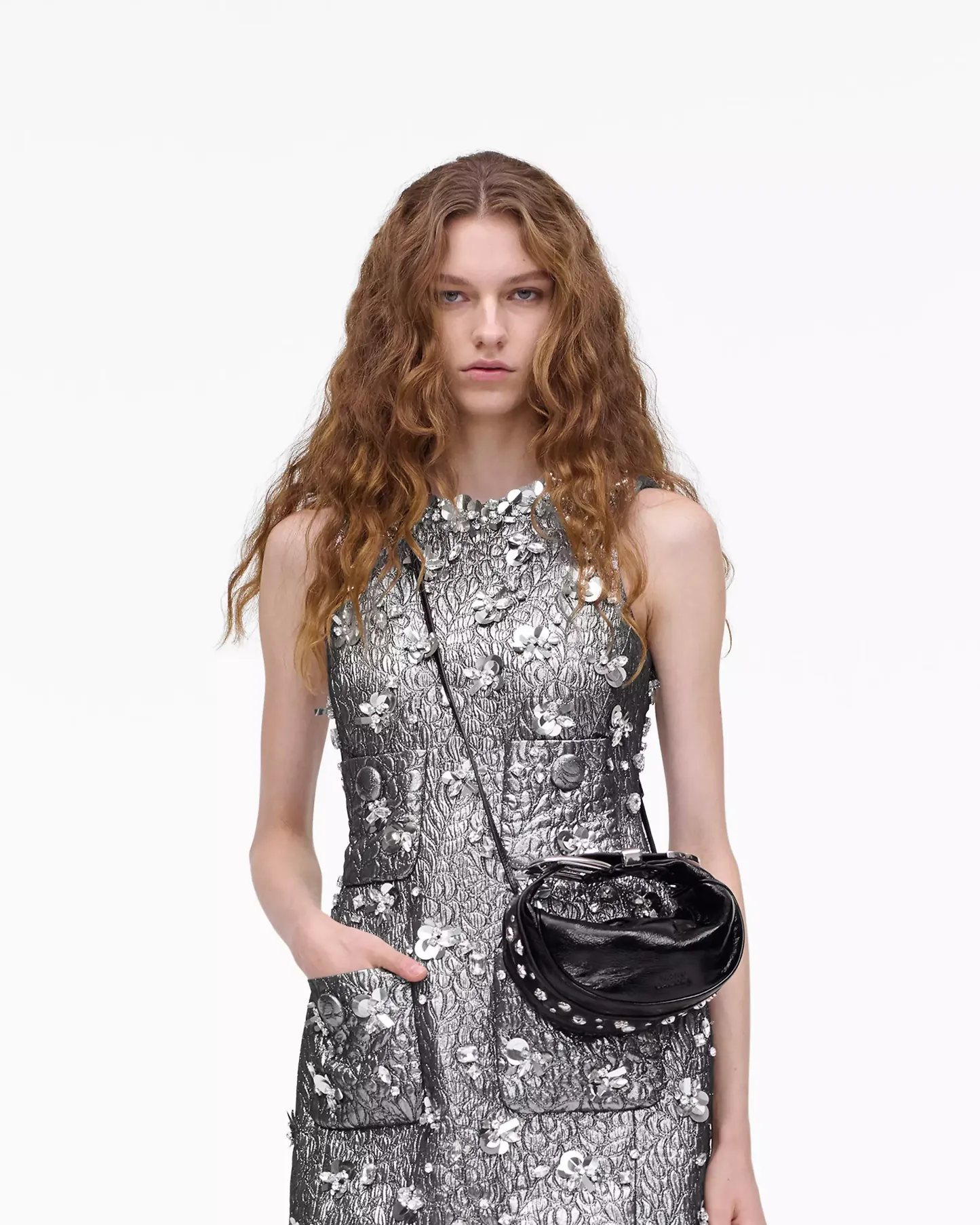 The Crinkle Patent Party Bag