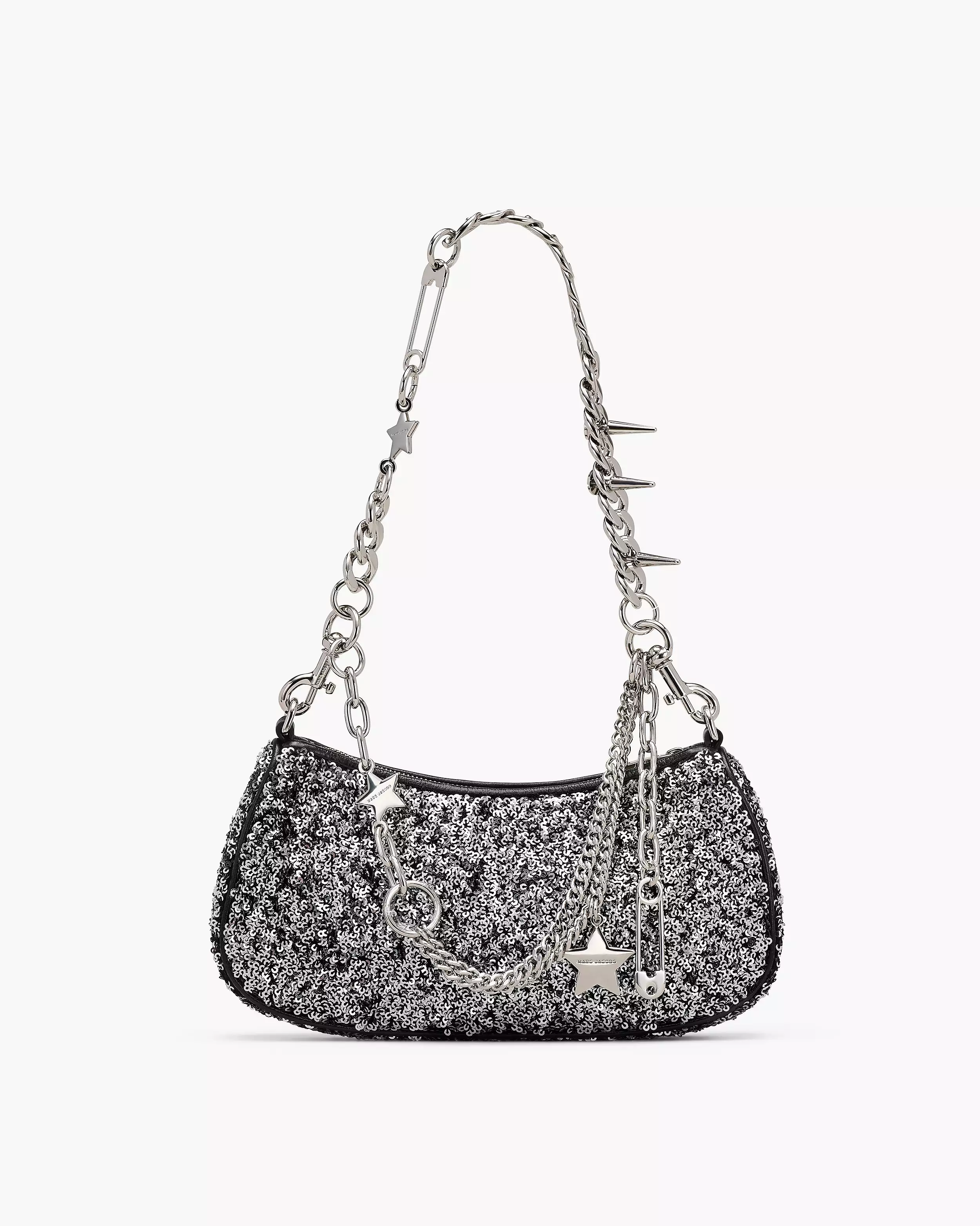 The Sequin Charm Shoulder Bag