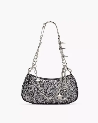 The Sequin Charm Shoulder Bag