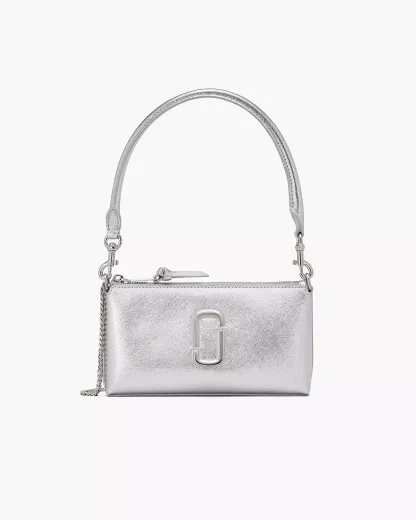 The Metallic Snapshot Convertible Shoulder Bag