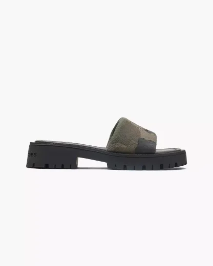The Camo Jacquard Lug Sole Slide