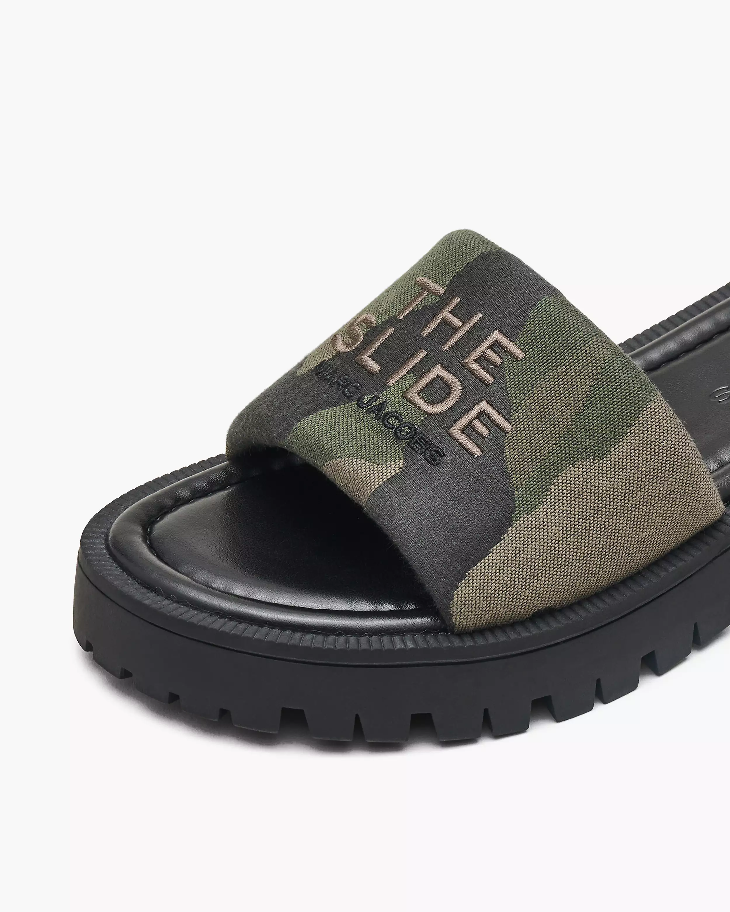 The Camo Jacquard Lug Sole Slide