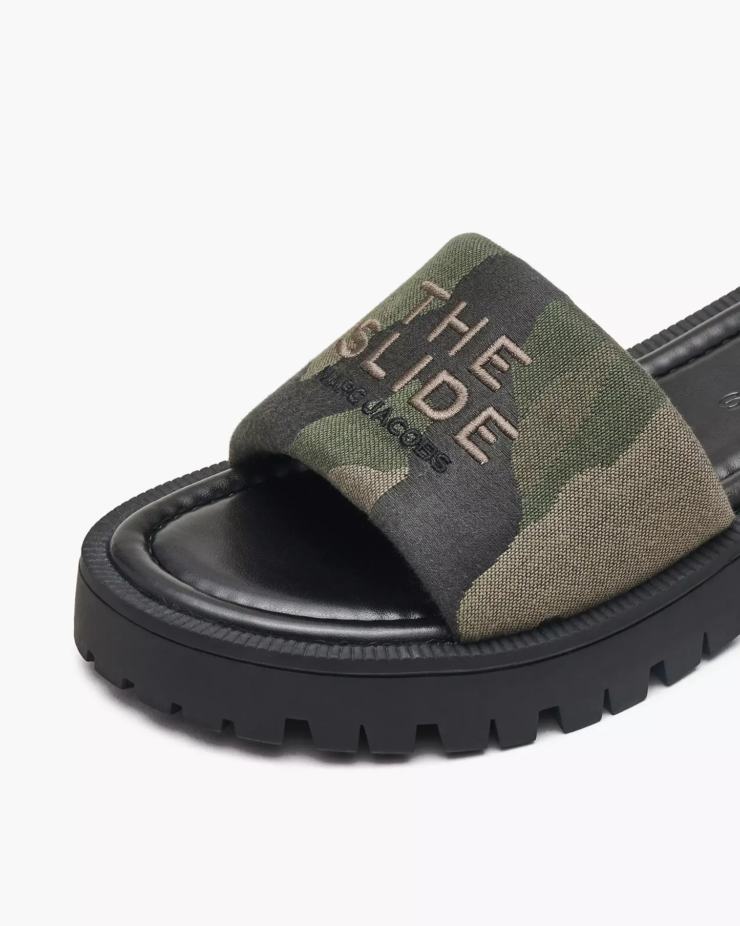 The Camo Jacquard Lug Sole Slide