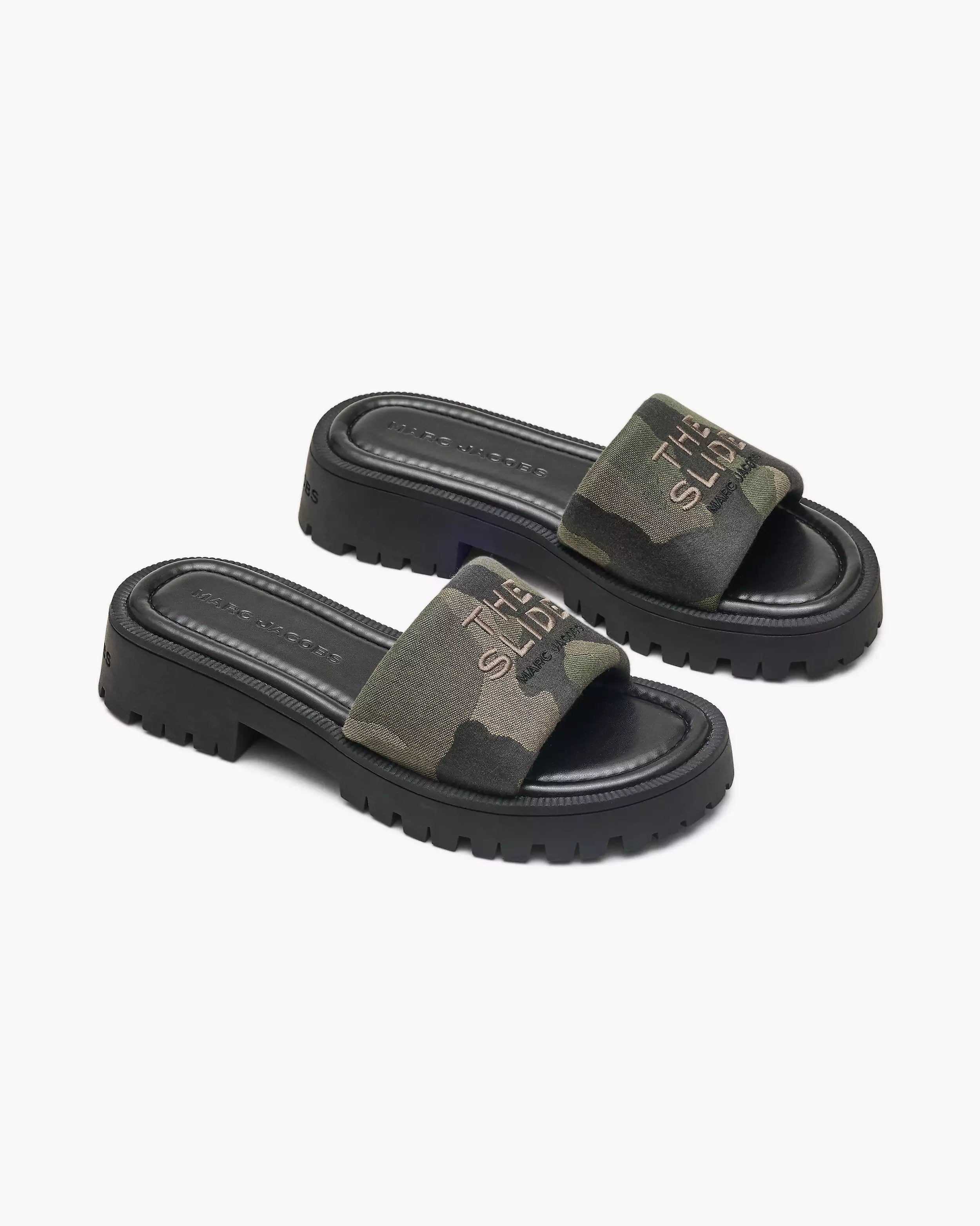 The Camo Jacquard Lug Sole Slide