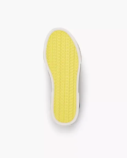 The Sequin Daisy Denim High Top Sneaker