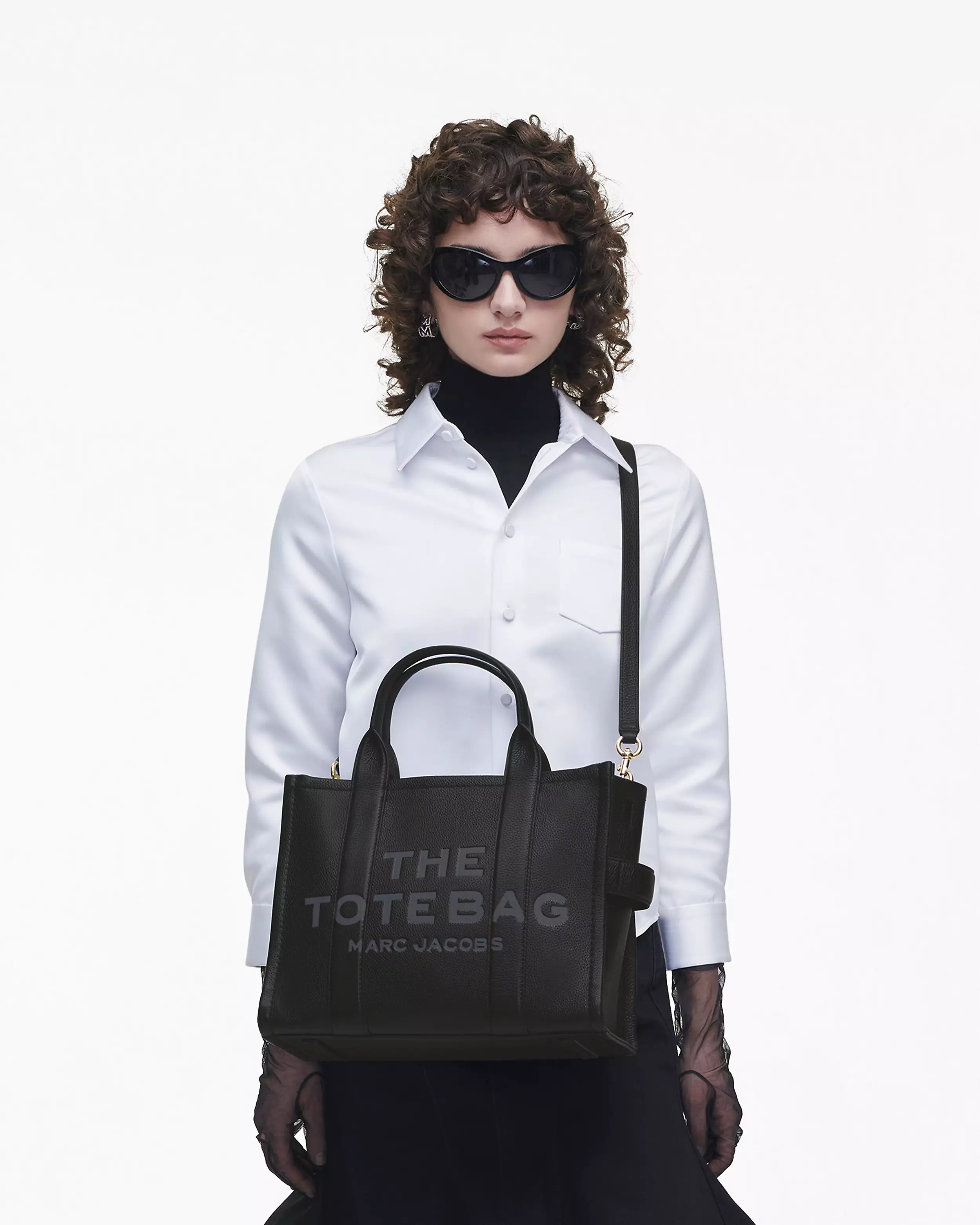 The Leather Medium Tote Bag