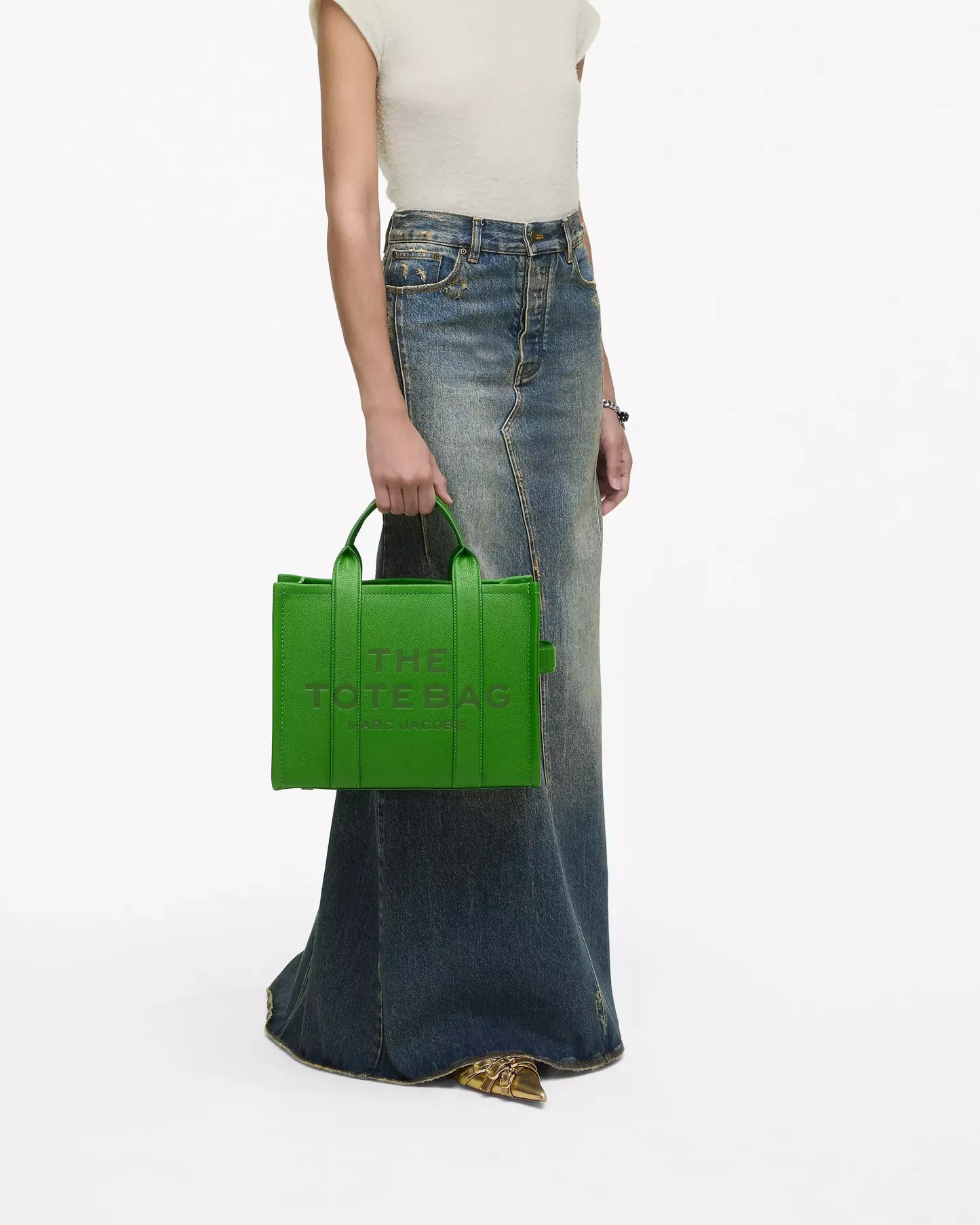 The Leather Medium Tote Bag