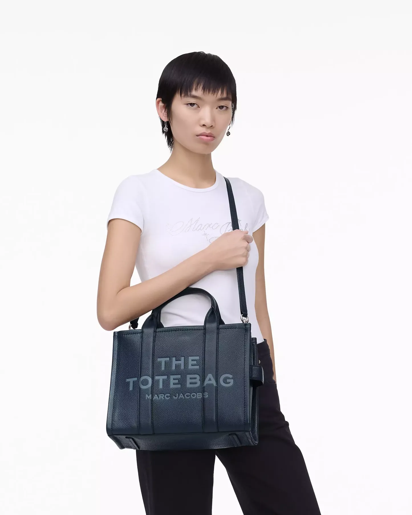 The Leather Medium Tote Bag