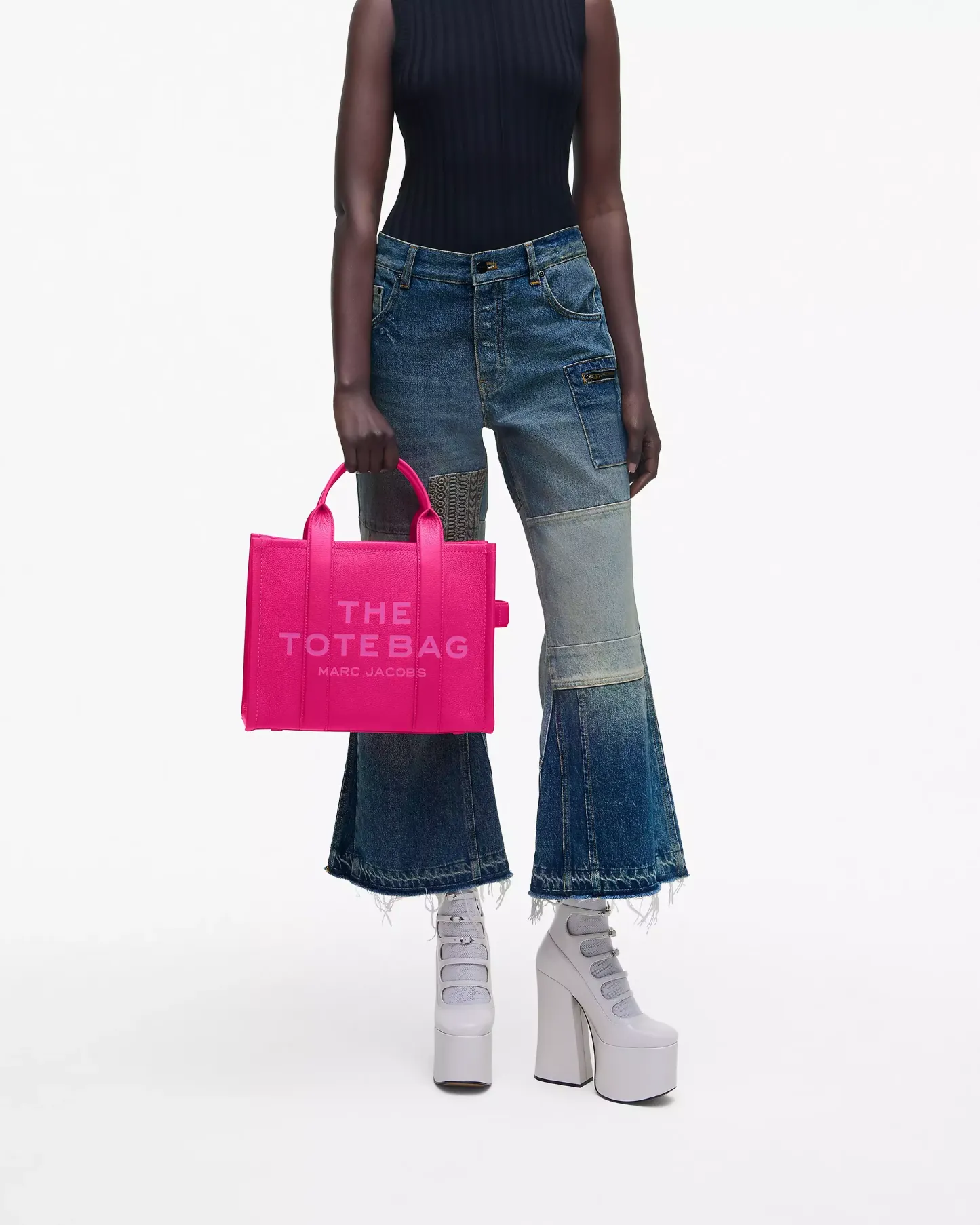 The Leather Medium Tote Bag