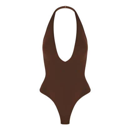 DEEP PLUNGE THONG BODYSUIT