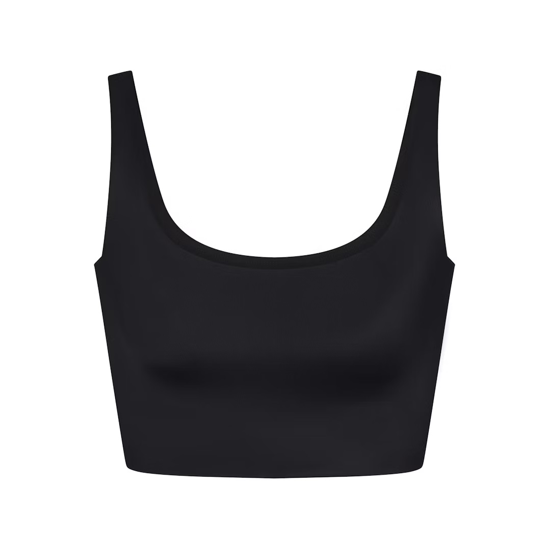 SCOOP NECK BRA TOP