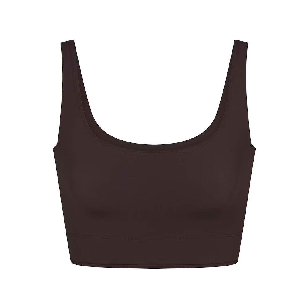 SCOOP NECK BRA TOP