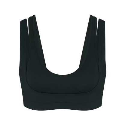 DOUBLE STRAP SCOOP BRA