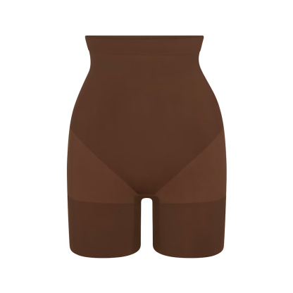 HIGH-WAISTED MID THIGH SHORT