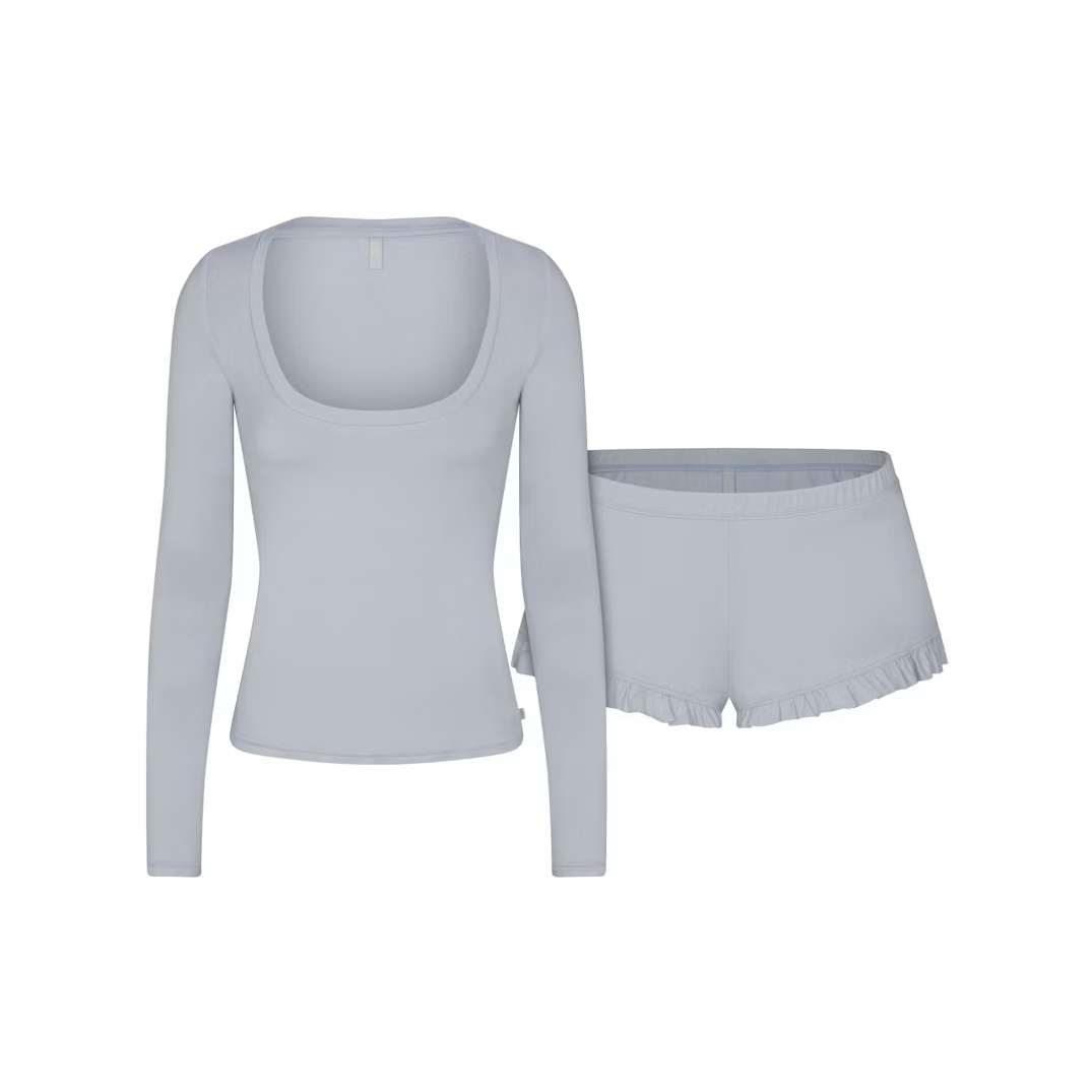 SCOOP NECK SLEEP SET