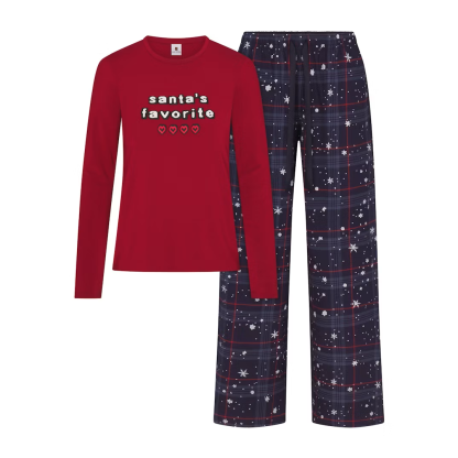 SKIMS SLEEP FLANNEL PANT SET