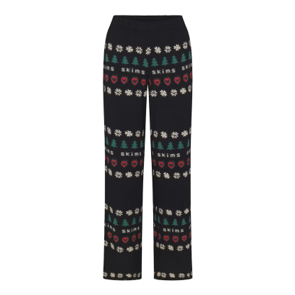 SKIMS SLEEP LONG SLEEVE BUTTON UP SET