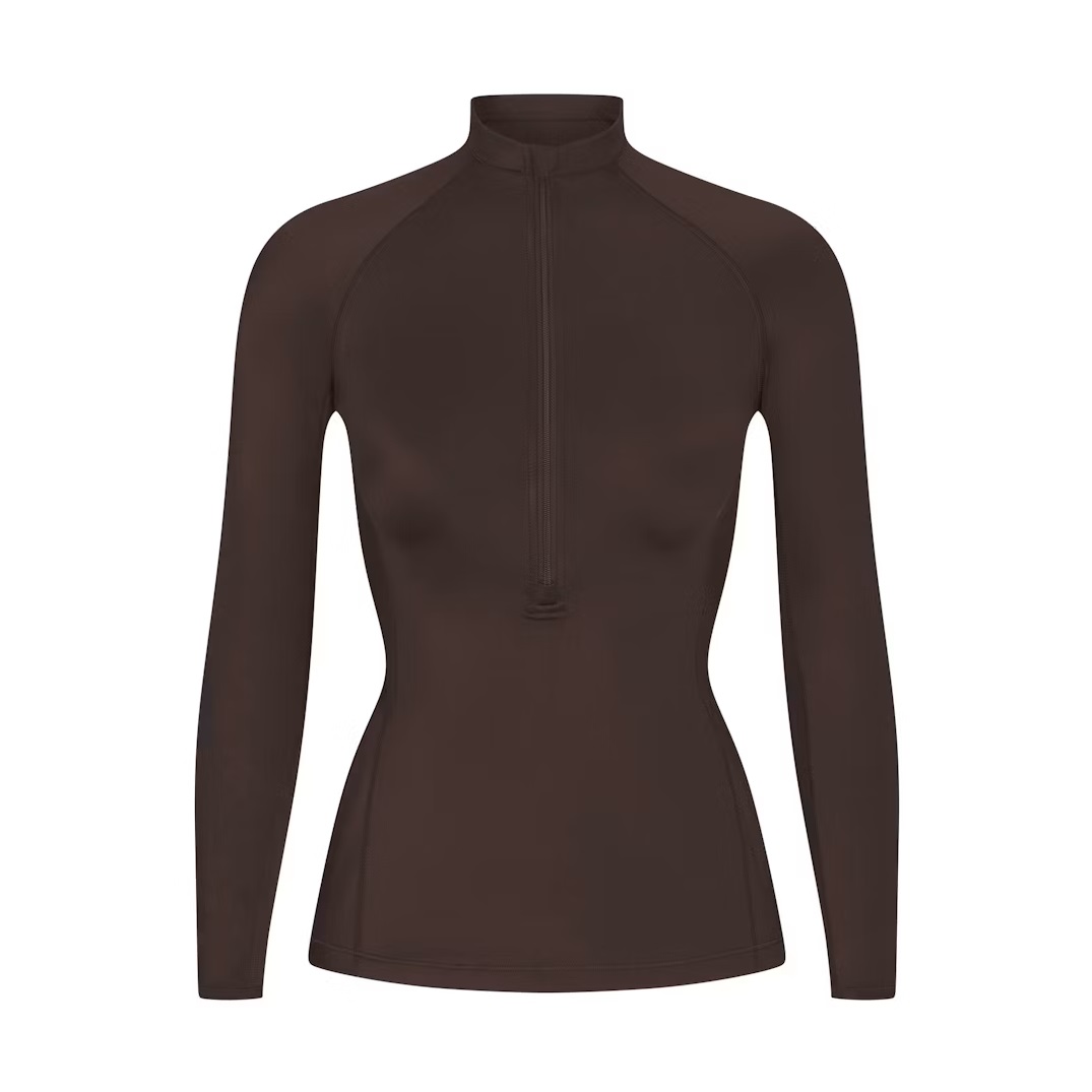 LONG SLEEVE HALF ZIP