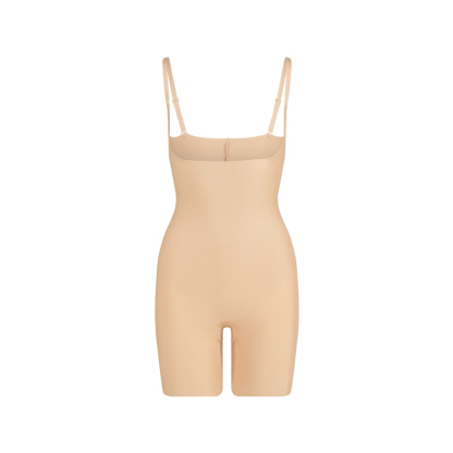 CORE SCULPT OPEN BUST MID THIGH BODYSUIT