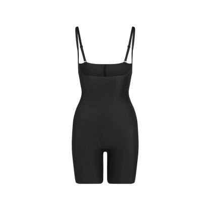 CORE SCULPT OPEN BUST MID THIGH BODYSUIT